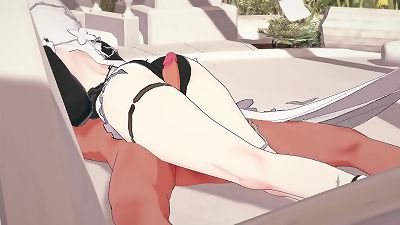 Honkai impact - Aponia Gets pounded hard - 3d hentai animation